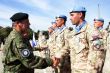 Ocenenie vojakov misie UNFICYP 2