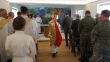 Pastoran nvteva vojenskho biskupa Mons. Frantika Rbeka, ordinra OS a OZ SR v Centre vcviku Le
