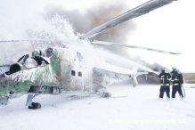 Na Leti cviili vojensk hasii Vzdunch sl  FIRE RESCUE 2020