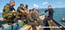Príslušníci CV Lešť prizvaní k výcviku „Sea survival“ Švajčiarskej armády